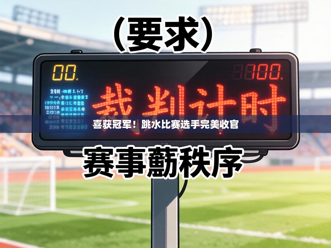 喜获冠军！跳水比赛选手完美收官  第1张